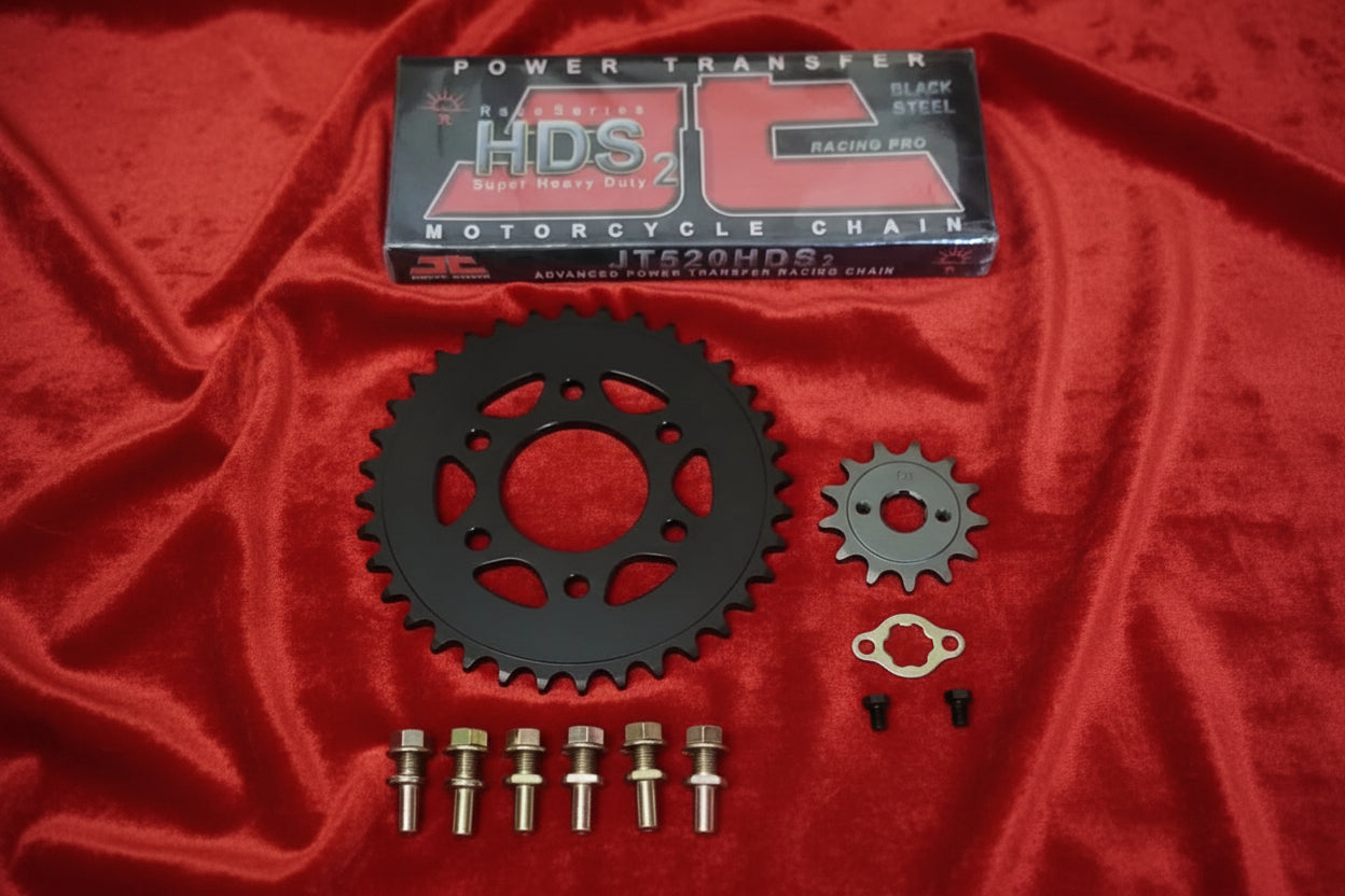 13t 36t Sprocket and Chain Bundle