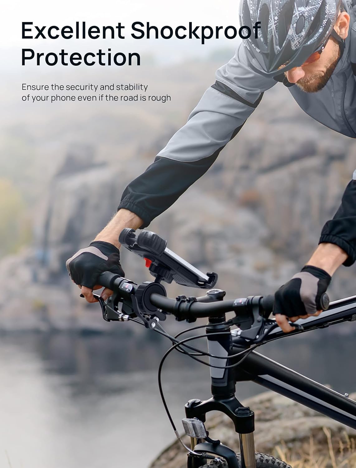 * Motorcycle Phone Holder Mount