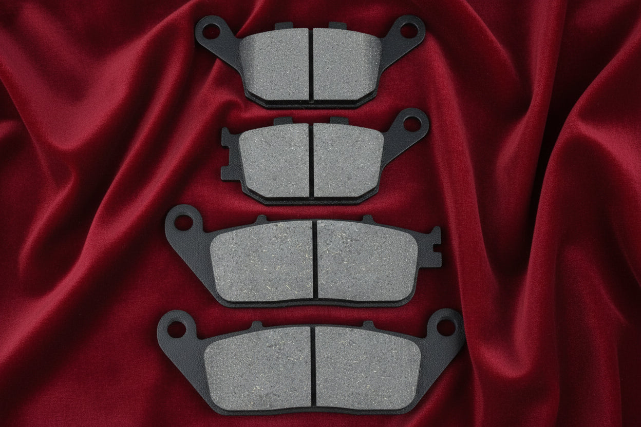 Front and Rear Brake Pad Set for XMT 250