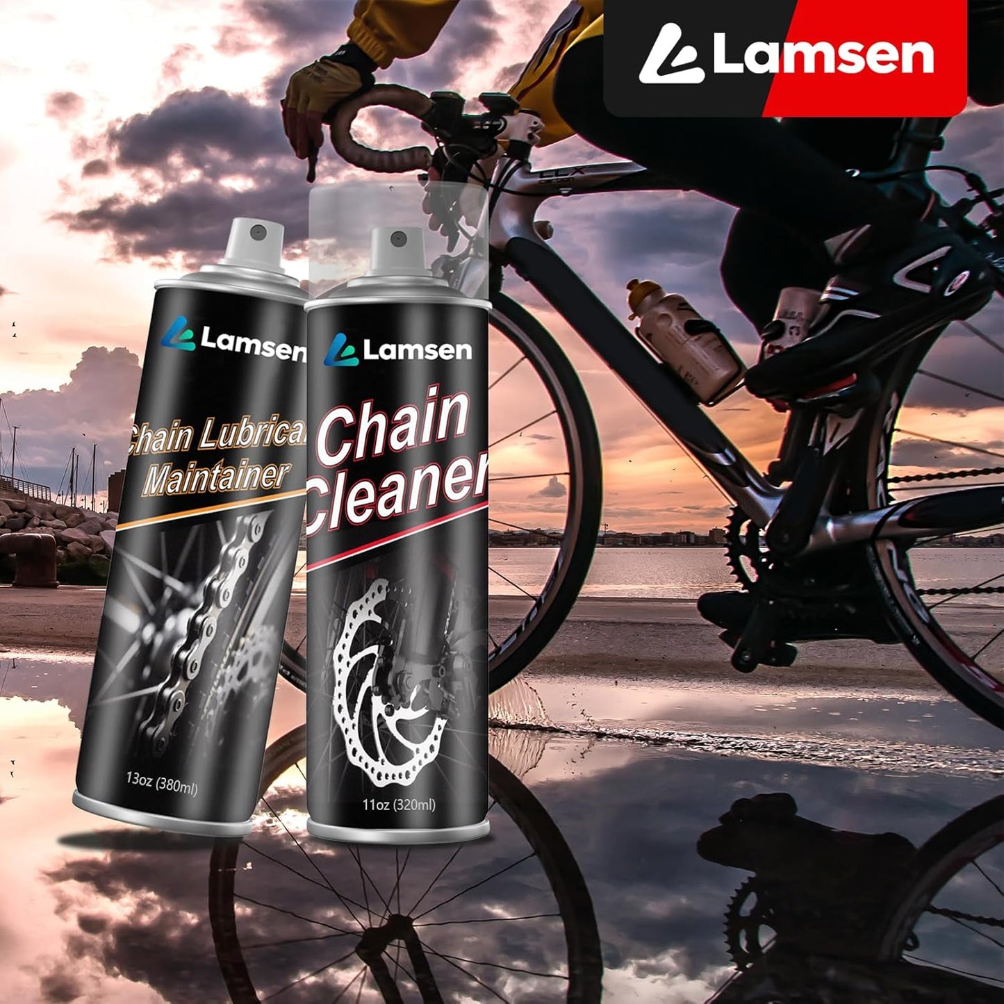 * Professional Bike Chain Cleaner Set