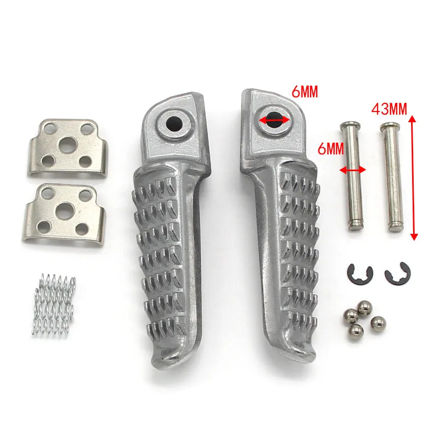 Rear Foot Pegs Footrest For: Xpro X24 / Xpro Roadster 250 / Vitacci GTX 250 / Venom Superbike / Venom X22r Max / Boom Bd250 / Italica Krypto