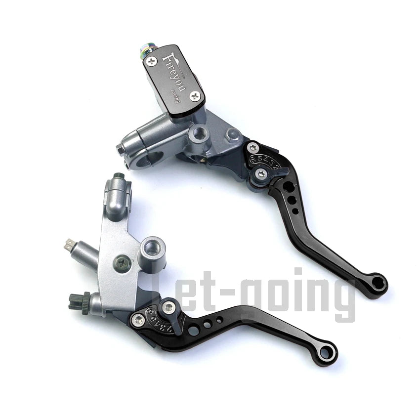 1 Pair 7/8"(22mm) Front Controls levers Set For: Xpro X24 / Xpro Roadster 250 / Vitacci GTX 250 / Vitacci Titan 250 / Vitacci XMT 250 / Venom Superbike / Venom X22r Max / Boom Bd250 / Italica Krypto