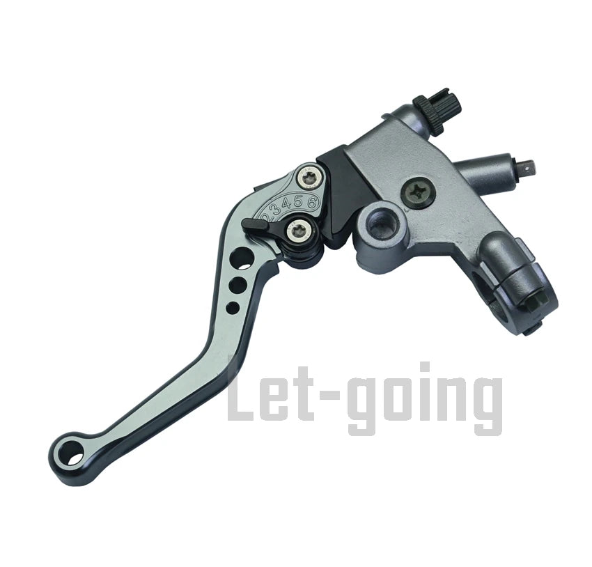 1 Pair 7/8"(22mm) Front Controls levers Set For: Xpro X24 / Xpro Roadster 250 / Vitacci GTX 250 / Vitacci Titan 250 / Vitacci XMT 250 / Venom Superbike / Venom X22r Max / Boom Bd250 / Italica Krypto