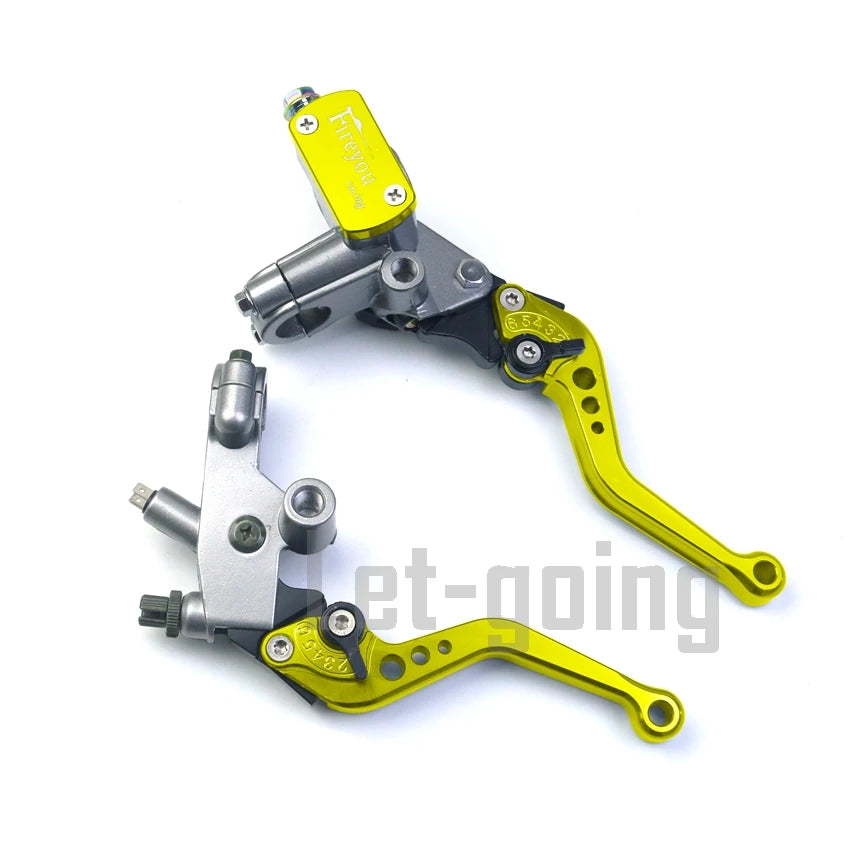 1 Pair 7/8"(22mm) Front Controls levers Set For: Xpro X24 / Xpro Roadster 250 / Vitacci GTX 250 / Vitacci Titan 250 / Vitacci XMT 250 / Venom Superbike / Venom X22r Max / Boom Bd250 / Italica Krypto
