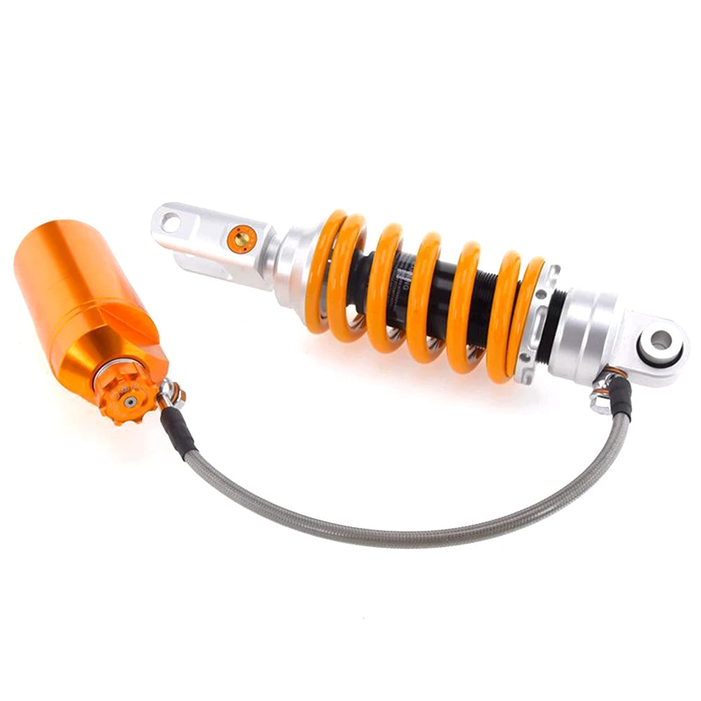 325mm Adjustable Dual Damping Nitrogen Rear Shock Absorber For: Xpro X24 / Xpro Roadster 250 / Vitacci GTX 250 / Vitacci Titan 250 / Vitacci XMT 250 / Venom Superbike / Venom X22r Max / Boom Bd250 / Italica Krypto