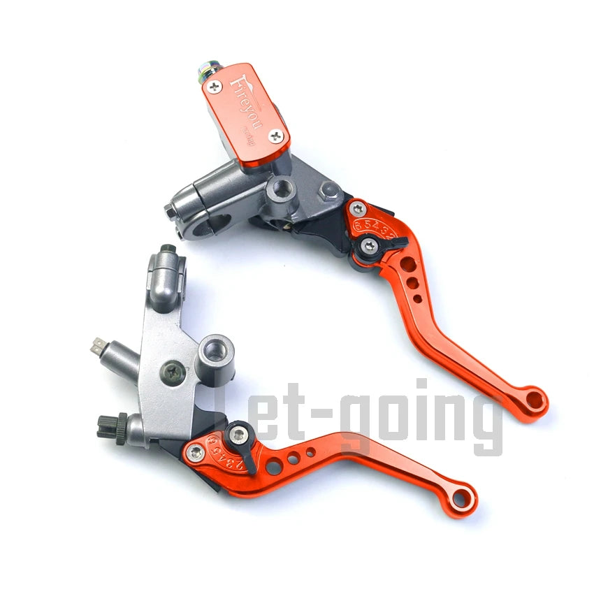 1 Pair 7/8"(22mm) Front Controls levers Set For: Xpro X24 / Xpro Roadster 250 / Vitacci GTX 250 / Vitacci Titan 250 / Vitacci XMT 250 / Venom Superbike / Venom X22r Max / Boom Bd250 / Italica Krypto