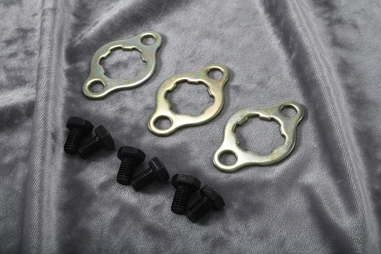 Front Sprocket Retainer Plate Lock 3pcs