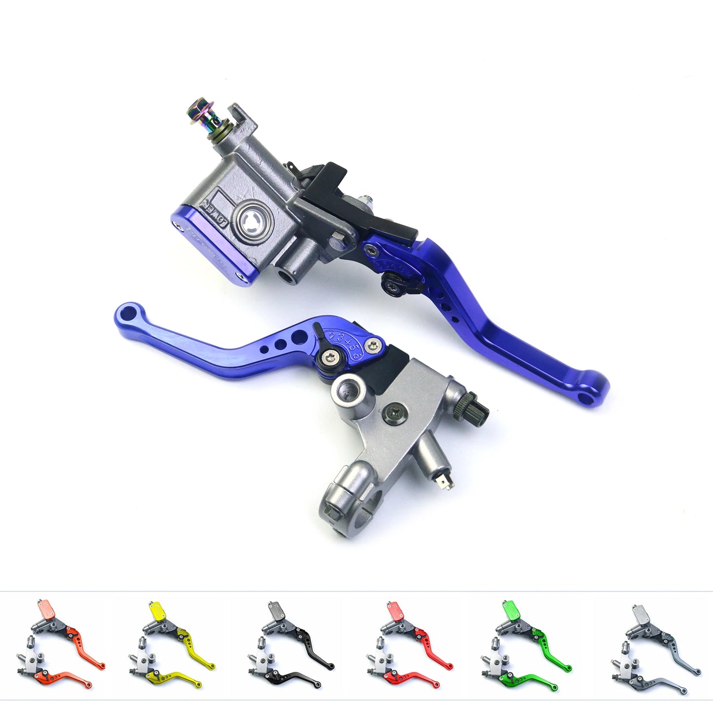 1 Pair 7/8"(22mm) Front Controls levers Set For: Xpro X24 / Xpro Roadster 250 / Vitacci GTX 250 / Vitacci Titan 250 / Vitacci XMT 250 / Venom Superbike / Venom X22r Max / Boom Bd250 / Italica Krypto