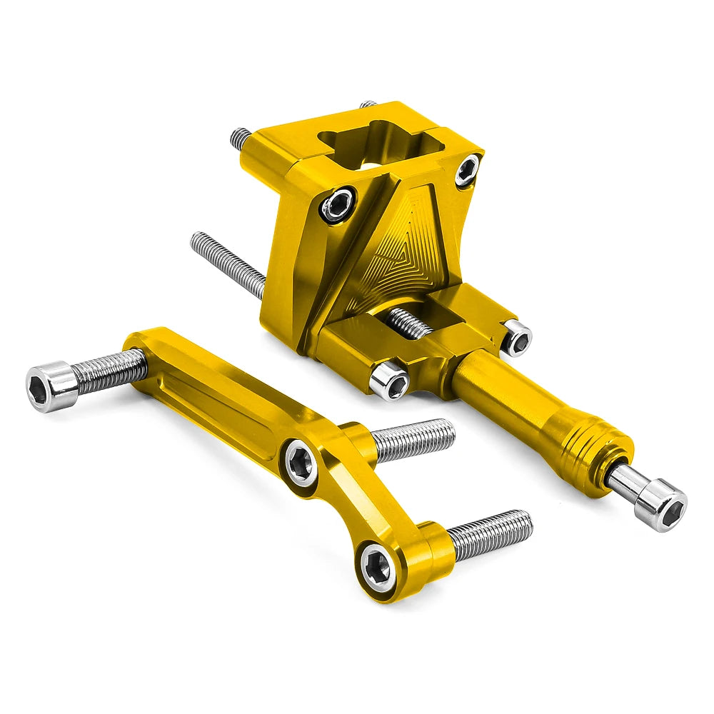 Steering Damper Stabilizer and Bracket Mounting For: Xpro X24 / Xpro Roadster 250 / Vitacci GTX 250 / Vitacci Titan 250 / Venom Superbike / Boom Bd250 / Italica Krypto