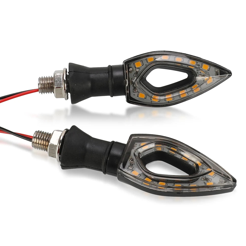 2pc 4pc Set LED Motorcycle Turn Signal Indicators For: Xpro X24 / Xpro Roadster 250 / Vitacci GTX 250 / Vitacci Titan 250 / Vitacci XMT 250 / Venom Superbike / Venom X22r Max / Boom Bd250 / Italica Krypto