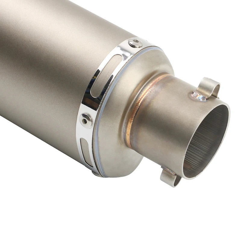 51MM Slip On Motorcycle Exhaust Muffler DB Killer For: Xpro X24 / Xpro Roadster 250 / Vitacci GTX 250 / Vitacci Titan 250 / Vitacci XMT 250 / Venom Superbike / Venom X22r Max / Boom Bd250 / Italica Krypto