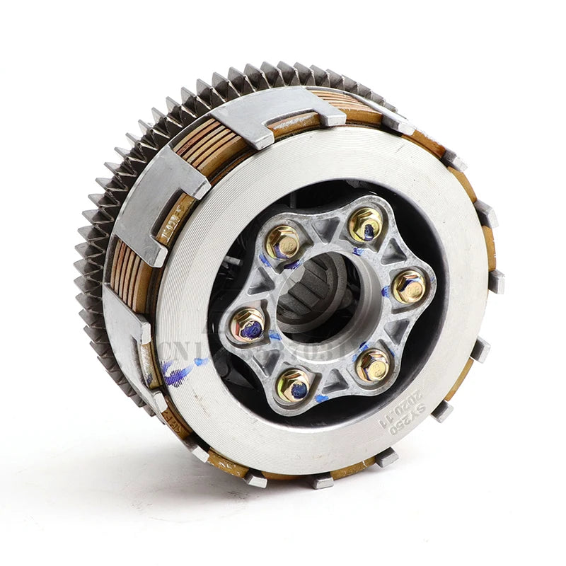 Clutch Assembly For: Xpro X24 / Xpro Roadster 250 / Vitacci GTX 250 / Vitacci Titan 250 / Vitacci XMT 250 / Venom Superbike / Venom X22r Max / Boom Bd250 / Italica Krypto / Cb250 / 165fmm