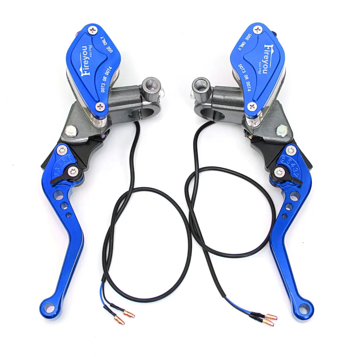 1 Pair 7/8"(22mm) Front Levers Controls Set For: Xpro X24 / Xpro Roadster 250 / Vitacci GTX 250 / Vitacci Titan 250 / Vitacci XMT 250 / Venom Superbike / Venom X22r Max / Boom Bd250 / Italica Krypto