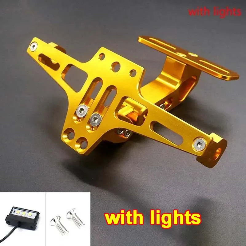 License Plate Tidy Tail Mount For: Xpro X24 / Xpro Roadster 250 / Vitacci GTX 250 / Vitacci Titan 250 / Vitacci XMT 250 / Venom Superbike / Venom X22r Max / Boom Bd250 / Italica Krypto