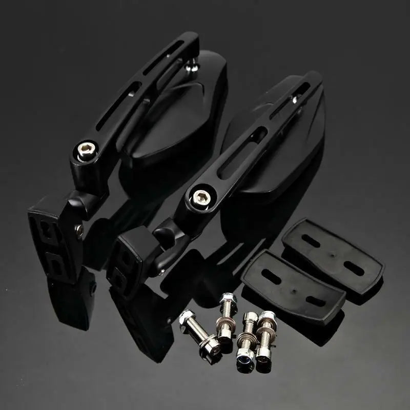 2Pcs Motorcycle Racing Rearview Mirrors For: Xpro X24 / Xpro Roadster 250 / Vitacci GTX 250 / Vitacci Titan 250 / Vitacci XMT 250 / Venom Superbike / Venom X22r Max / Boom Bd250 / Italica Krypto