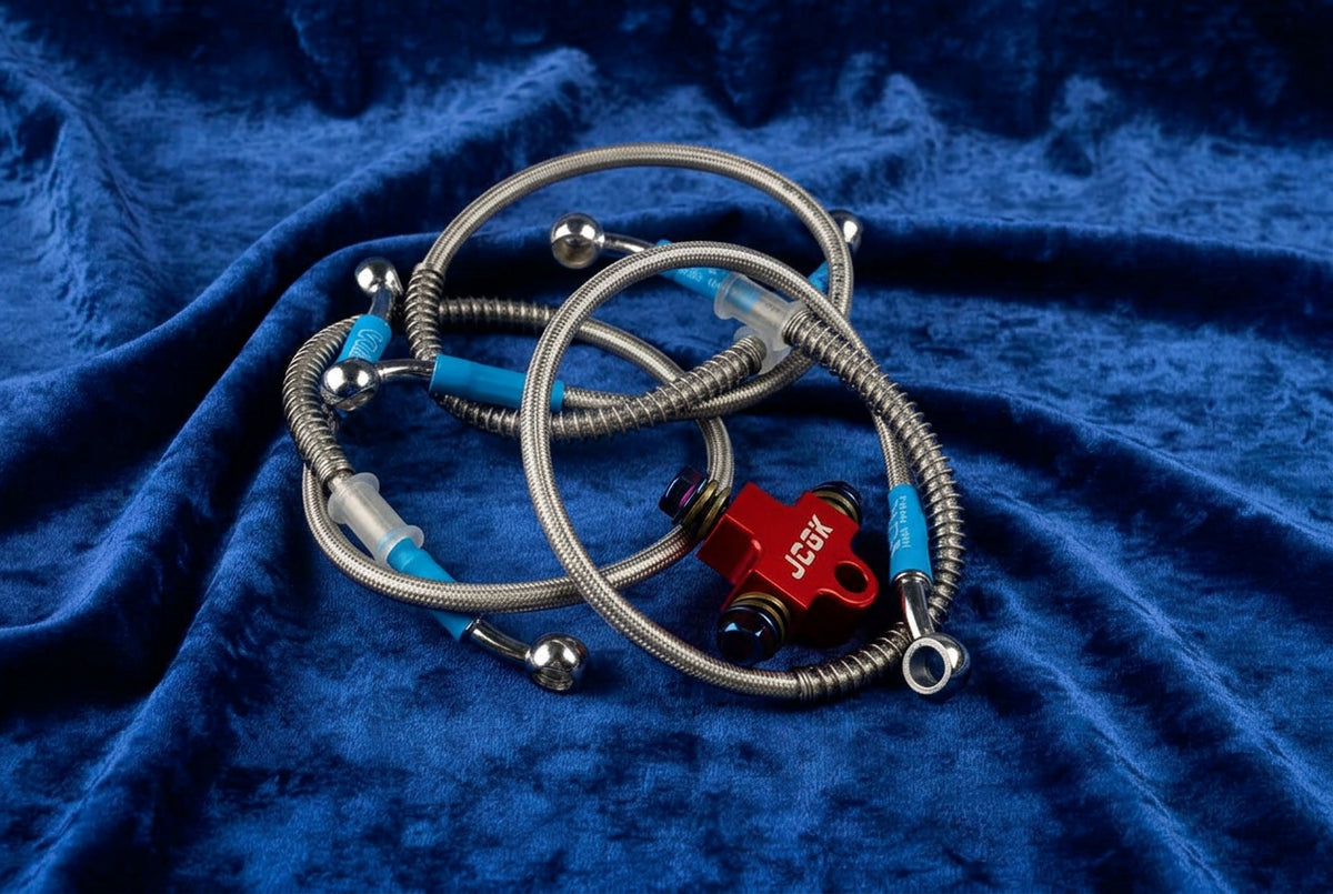 Front Brake Line Assembly Complete Kit