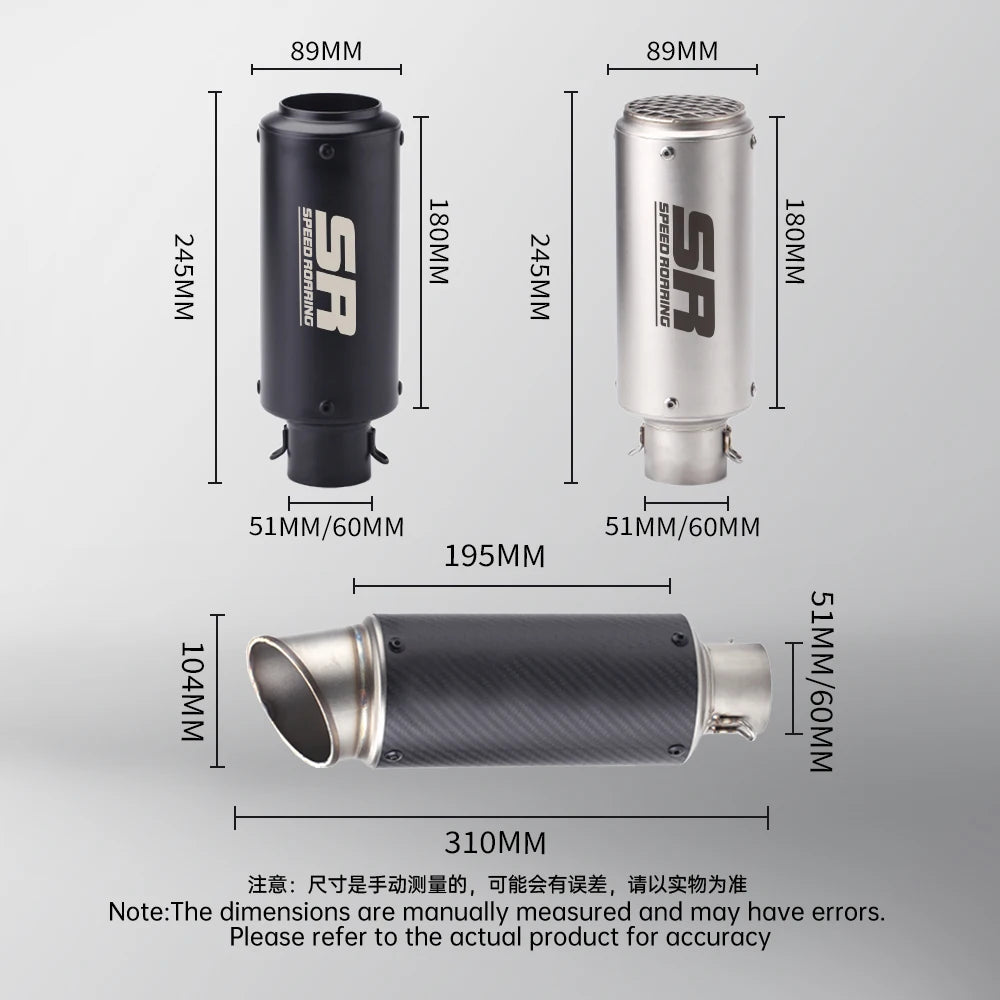 Performance Exhaust Muffler For : Venom X22r / DF250RTS