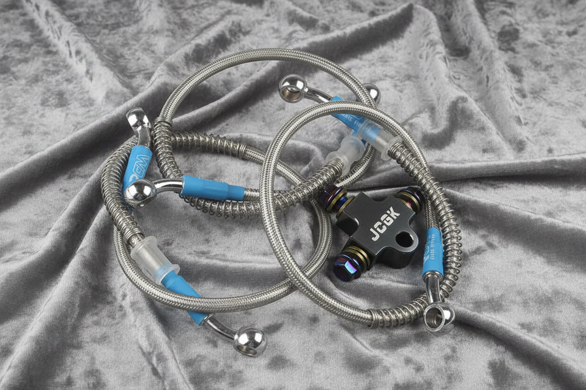 Front Brake Line Assembly Complete Kit