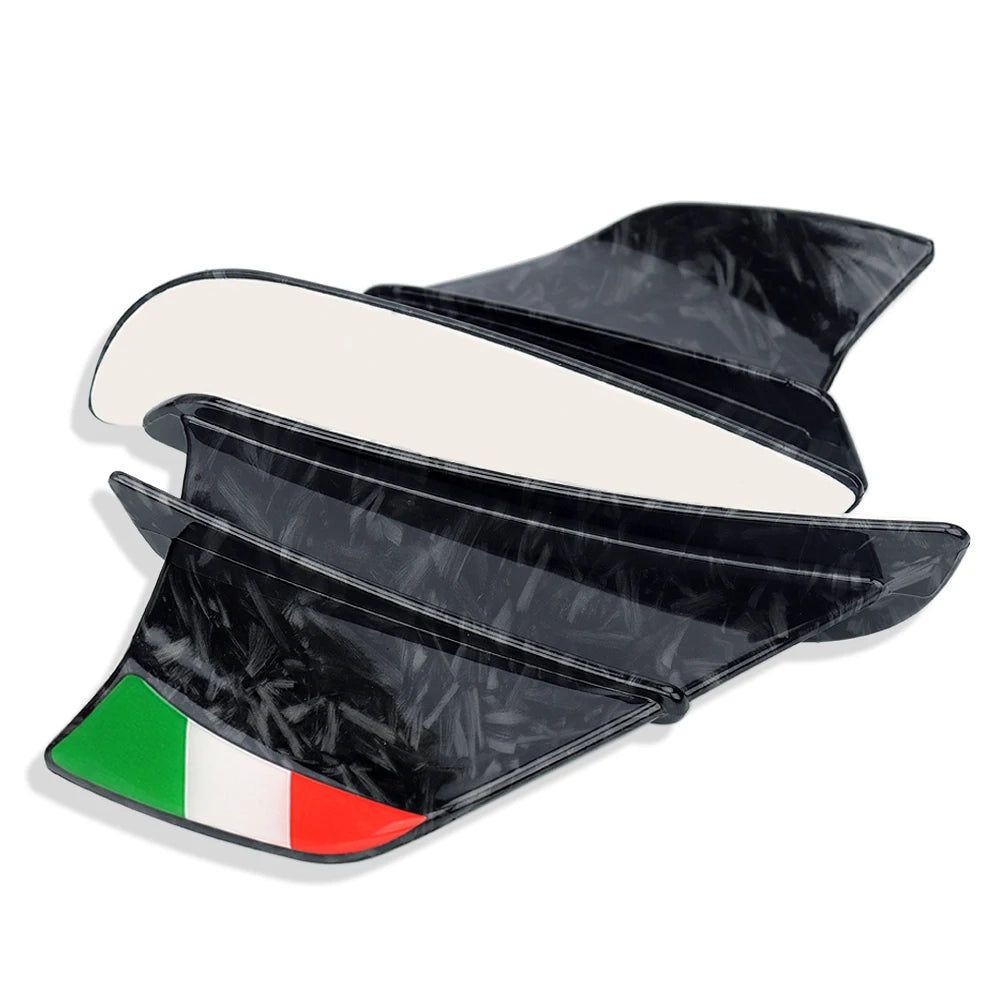 Motorcycle Winglet Aerodynamic Wing Kit Spoiler For: Xpro X24 / Xpro Roadster 250 / Vitacci GTX 250 / Vitacci Titan 250 / Vitacci XMT 250 / Venom Superbike / Venom X22r Max / Boom Bd250 / Italica Krypto