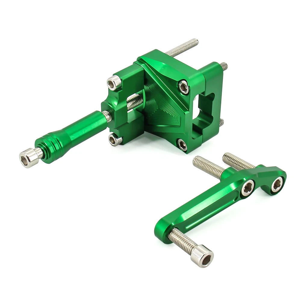 Steering Damper Stabilizer and Bracket Mounting For: Xpro X24 / Xpro Roadster 250 / Vitacci GTX 250 / Vitacci Titan 250 / Venom Superbike / Boom Bd250 / Italica Krypto