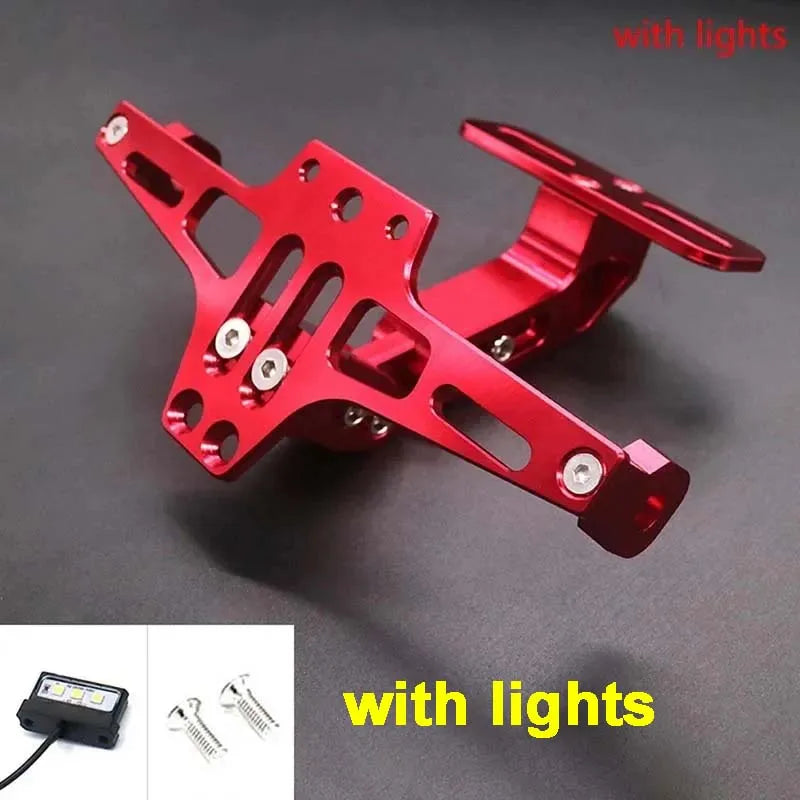License Plate Tidy Tail Mount For: Xpro X24 / Xpro Roadster 250 / Vitacci GTX 250 / Vitacci Titan 250 / Vitacci XMT 250 / Venom Superbike / Venom X22r Max / Boom Bd250 / Italica Krypto