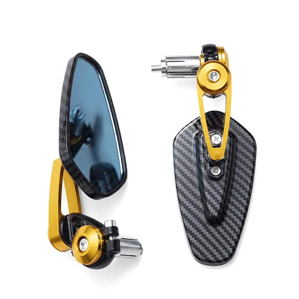 Motorcycle Aluminum Bar End Mirror For : Universal