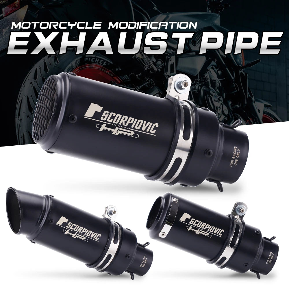 51mm slip on exhaust w/db killer For: Xpro X24 / Xpro Roadster 250 / Vitacci GTX 250 / Vitacci Titan 250 / Venom Superbike / Venom X22r Max / Boom Bd250 / Italica Krypto