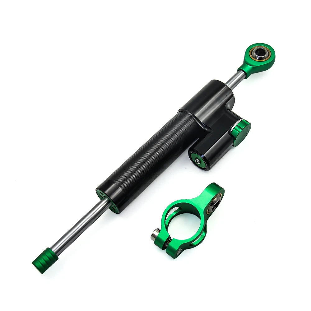 Steering Damper Stabilizer and Bracket Mounting For: Xpro X24 / Xpro Roadster 250 / Vitacci GTX 250 / Vitacci Titan 250 / Venom Superbike / Boom Bd250 / Italica Krypto