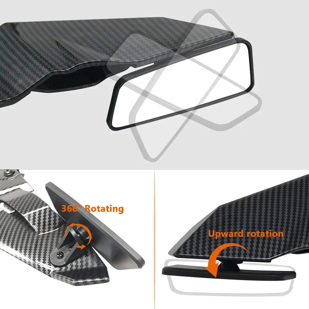 Carbon Fiber Winglet Mirrors