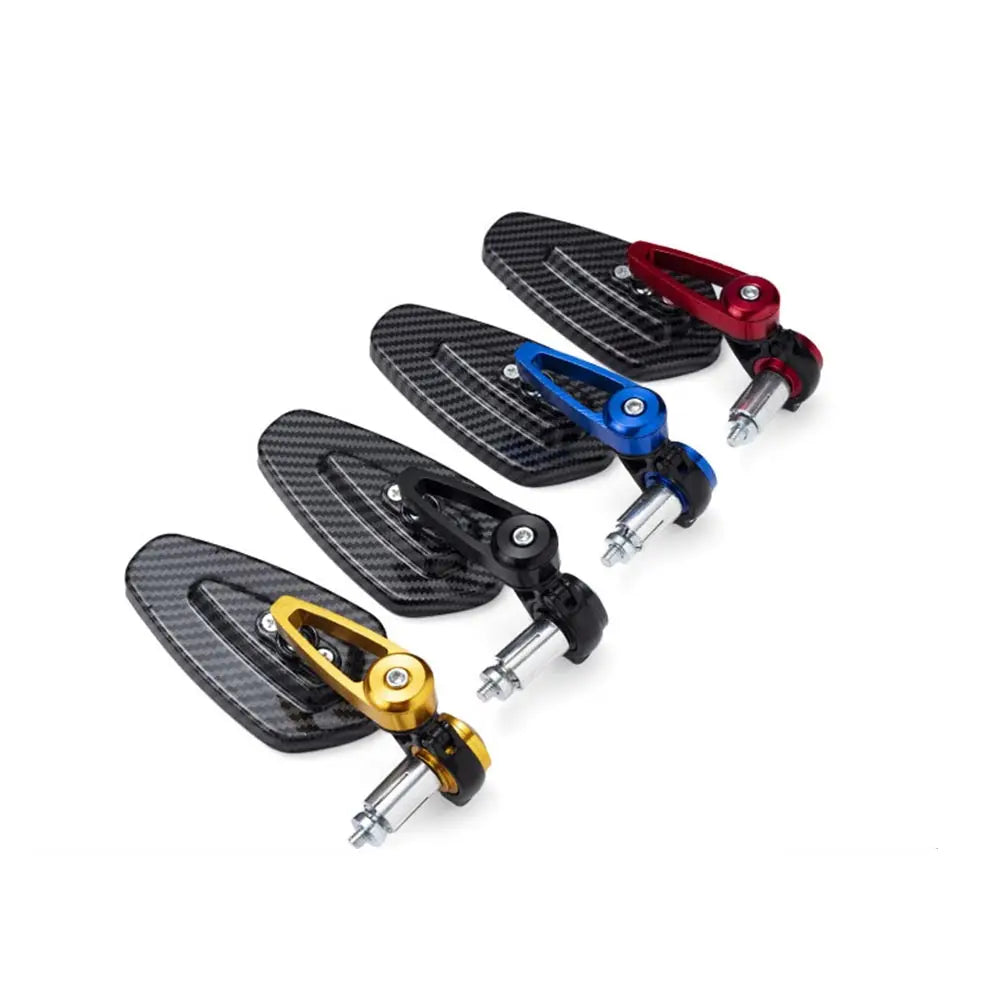 Motorcycle Aluminum Bar End Mirror For : Universal