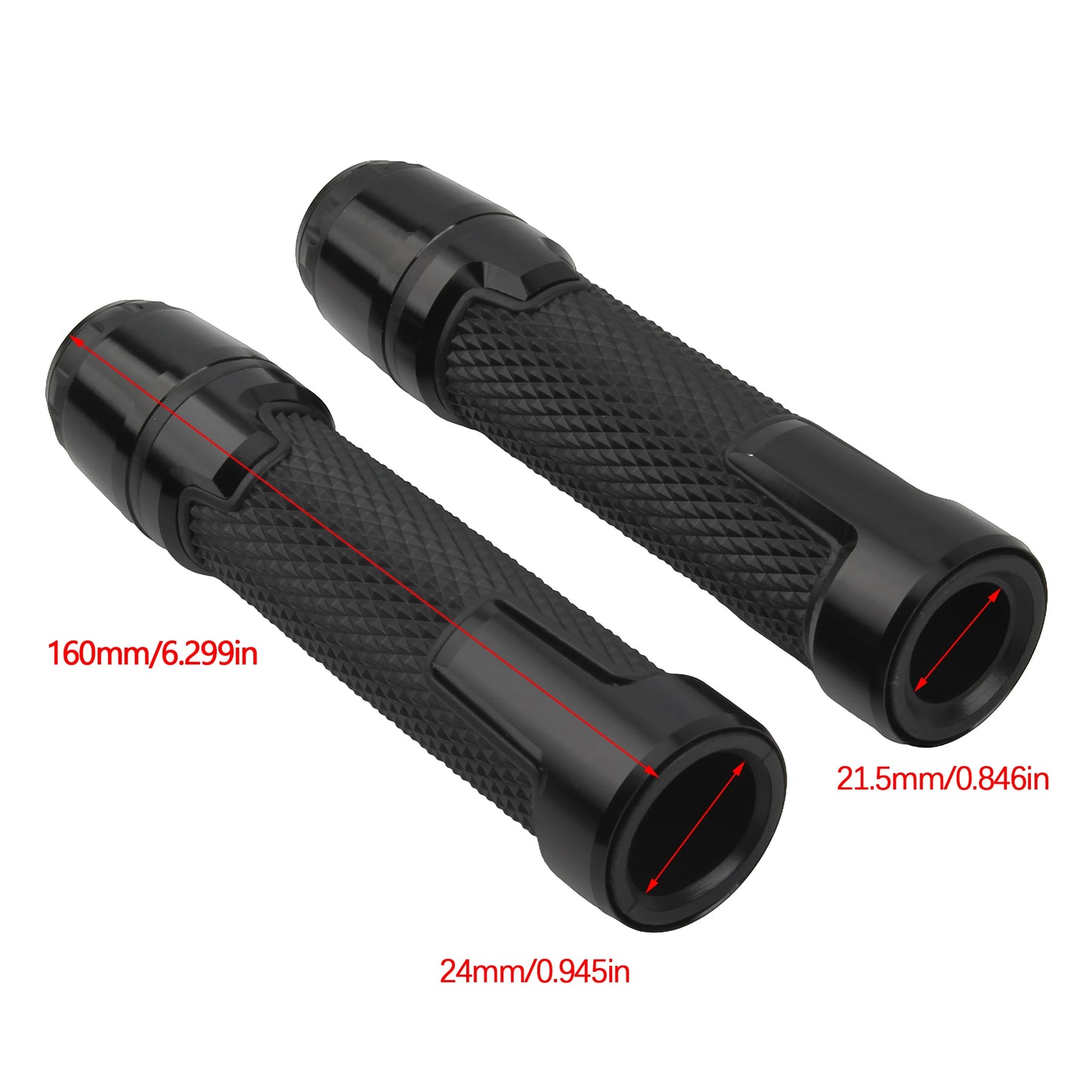 Motorcycle Handle Grips For: Xpro X24 / Xpro Roadster 250 / Vitacci GTX 250 / Vitacci Titan 250 / Vitacci XMT 250 / Venom Superbike / Venom X22r Max / Boom Bd250 / Italica Krypto
