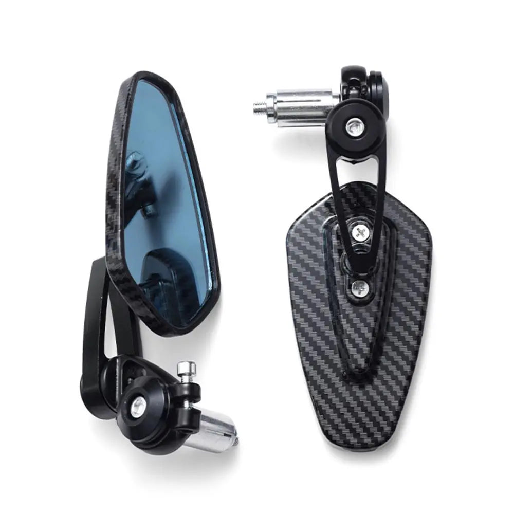 Motorcycle Aluminum Bar End Mirror For : Universal