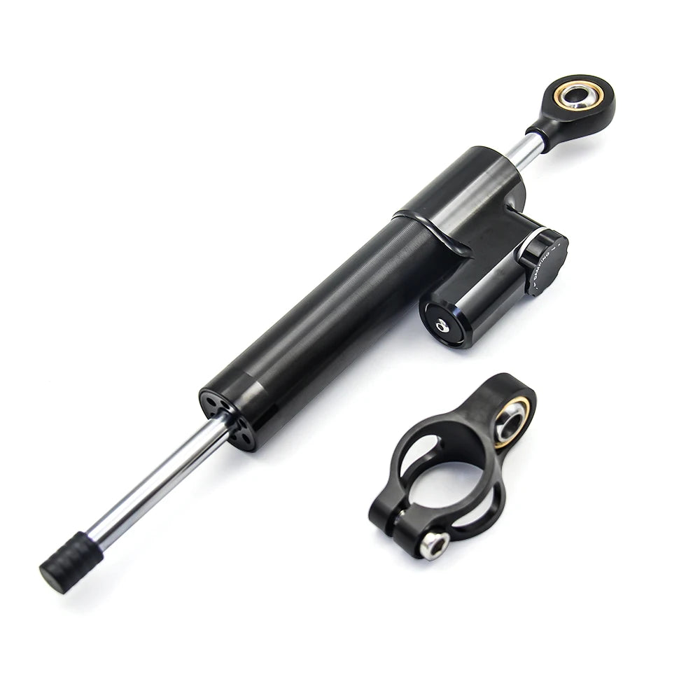 Steering Damper Stabilizer and Bracket Mounting For: Xpro X24 / Xpro Roadster 250 / Vitacci GTX 250 / Vitacci Titan 250 / Venom Superbike / Boom Bd250 / Italica Krypto