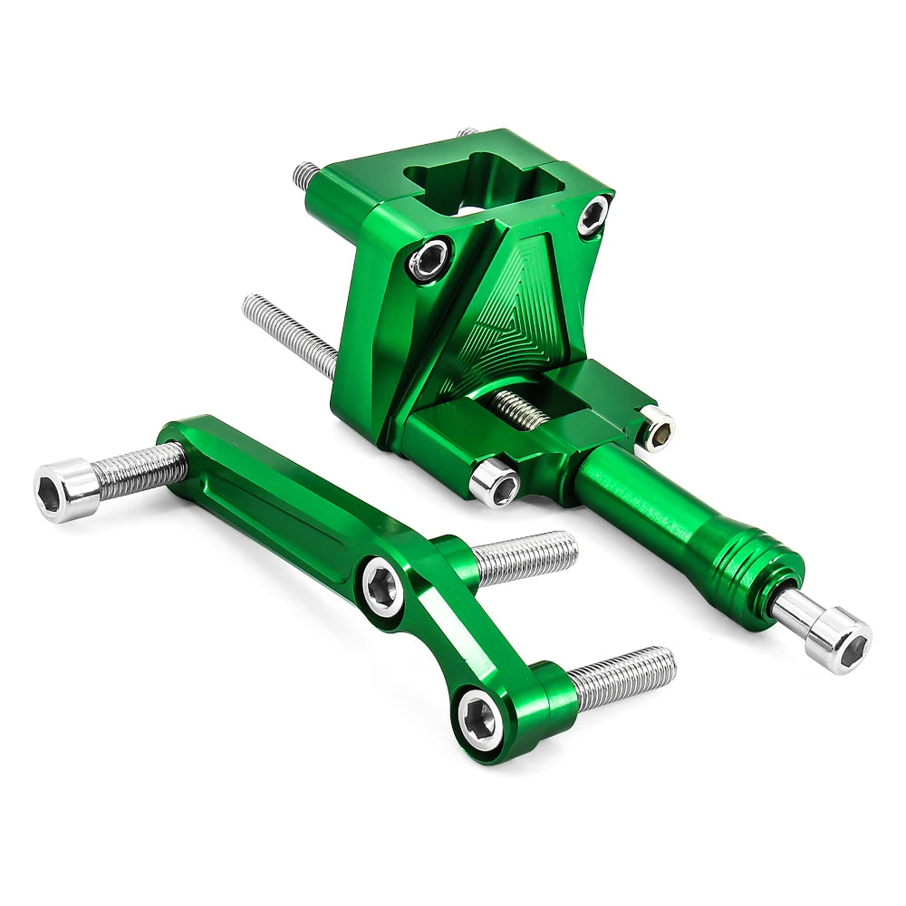 Steering Damper Stabilizer and Bracket Mounting For: Xpro X24 / Xpro Roadster 250 / Vitacci GTX 250 / Vitacci Titan 250 / Venom Superbike / Boom Bd250 / Italica Krypto