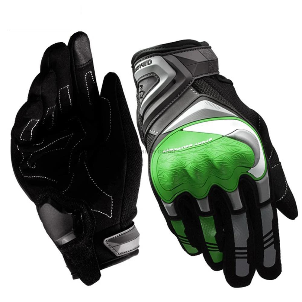 Cuirassier Touchscreen Motorcycle Full Finger Gloves Protective Racing