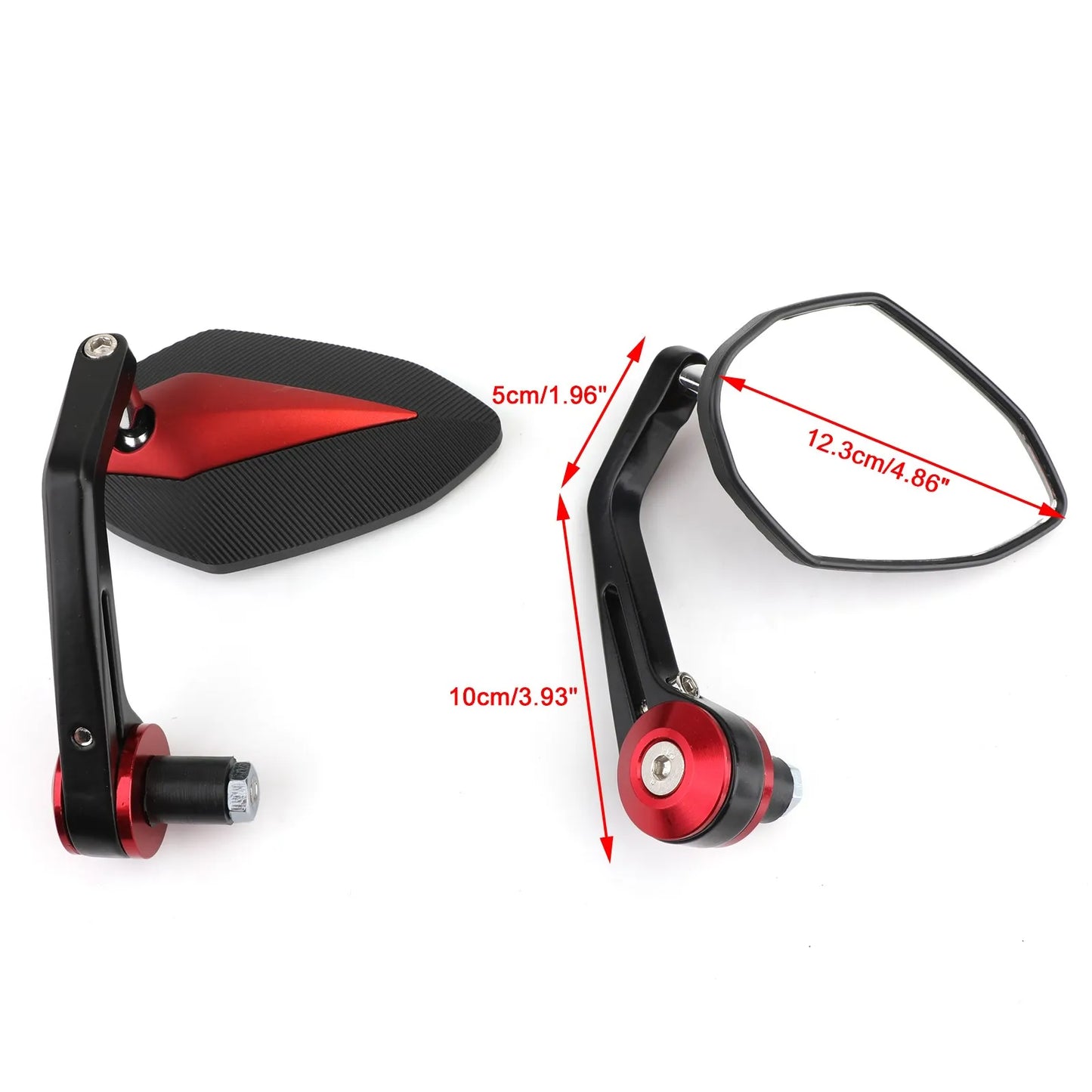 Motorcycle mirrors bar end mirror For : Universal