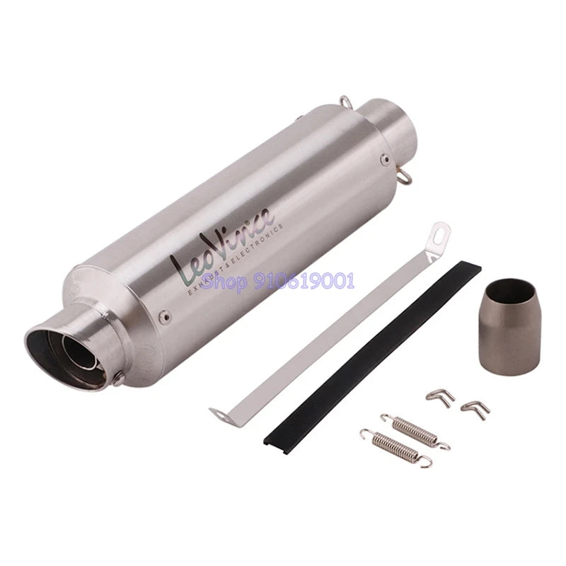 51mm Slip on Exhaust Muffler DB Killer Silencer For: Xpro X24 / Xpro Roadster 250 / Vitacci GTX 250 / Vitacci Titan 250 / Vitacci XMT 250 / Venom Superbike / Venom X22r Max / Boom Bd250 / Italica Krypto