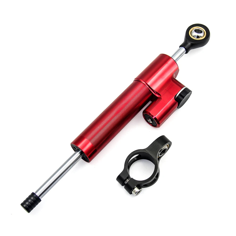 Steering Damper Stabilizer and Bracket Mounting For: Xpro X24 / Xpro Roadster 250 / Vitacci GTX 250 / Vitacci Titan 250 / Venom Superbike / Boom Bd250 / Italica Krypto