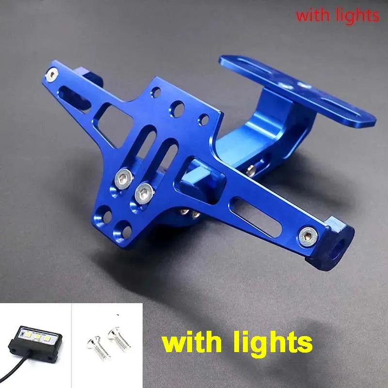 License Plate Tidy Tail Mount For: Xpro X24 / Xpro Roadster 250 / Vitacci GTX 250 / Vitacci Titan 250 / Vitacci XMT 250 / Venom Superbike / Venom X22r Max / Boom Bd250 / Italica Krypto