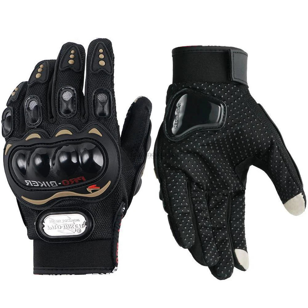 Cuirassier Touchscreen Motorcycle Full Finger Gloves Protective Racing