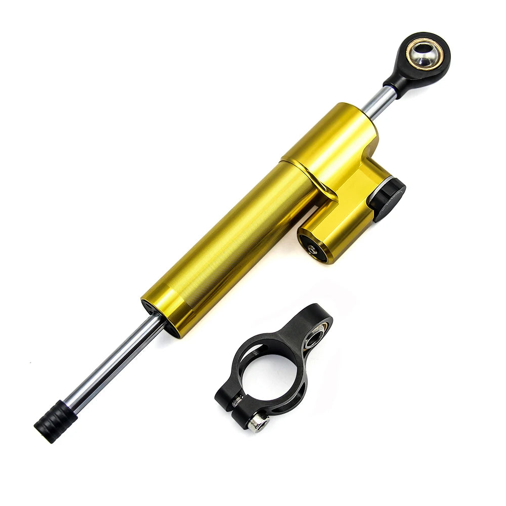 Steering Damper Stabilizer and Bracket Mounting For: Xpro X24 / Xpro Roadster 250 / Vitacci GTX 250 / Vitacci Titan 250 / Venom Superbike / Boom Bd250 / Italica Krypto