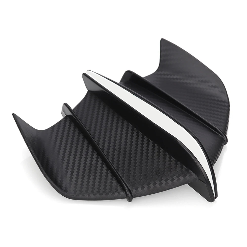 Motorcycle Winglet Aerodynamic Wing Kit Spoiler For: Xpro X24 / Xpro Roadster 250 / Vitacci GTX 250 / Vitacci Titan 250 / Vitacci XMT 250 / Venom Superbike / Venom X22r Max / Boom Bd250 / Italica Krypto