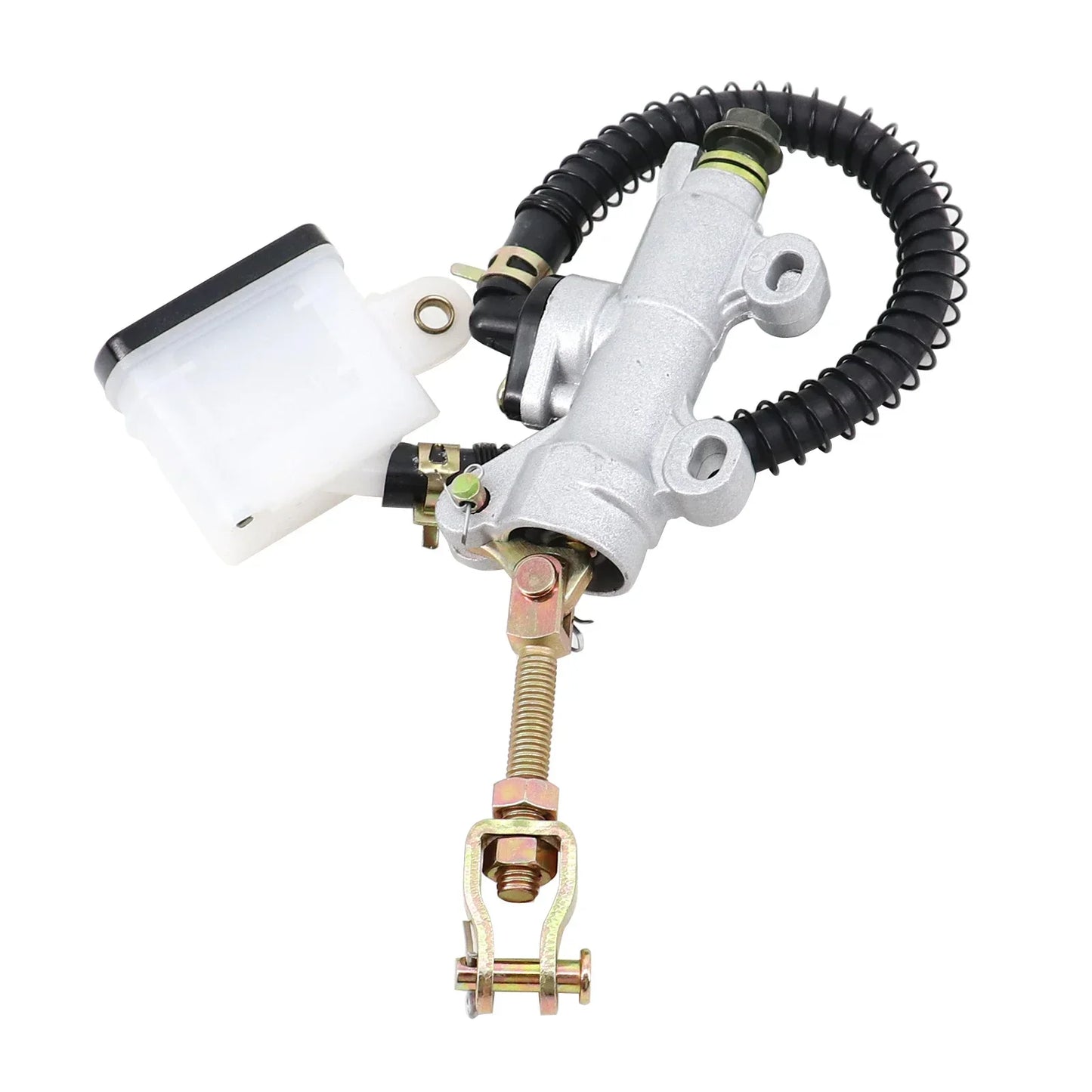 Rear Foot Brake Master Cylinder with Reservoir For: Xpro X24 / Xpro Roadster 250 / Vitacci GTX 250 / Vitacci Titan 250 / Vitacci XMT 250 / Venom Superbike / Venom X22r Max / Boom Bd250 / Italica Krypto