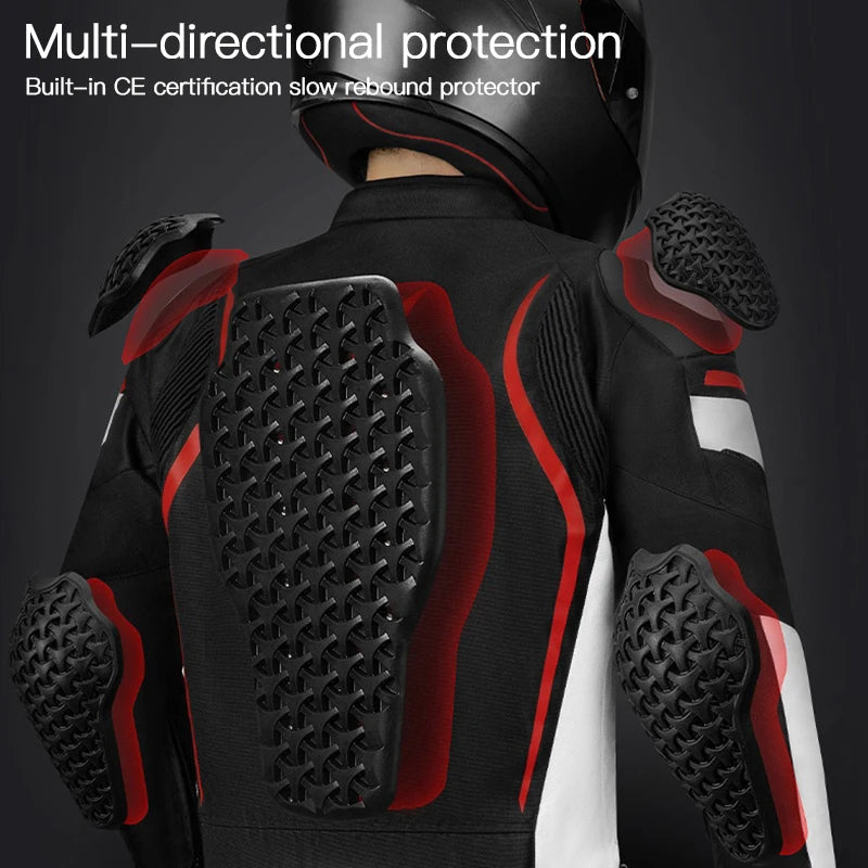 Motorcycle winter riding clothes traveling by motorcycle riding windproof removable warm liner rider clothing CE protective gear