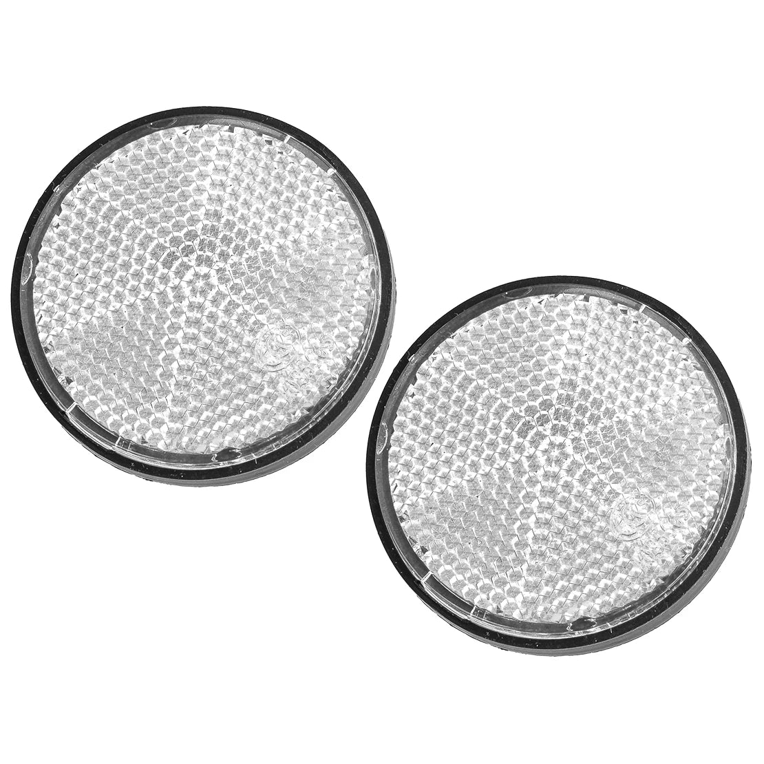 2pcs Universal White Round Motorcycle Front Fork Reflector For: Xpro X24 / Xpro Roadster 250 / Vitacci GTX 250 / Vitacci Titan 250 / Vitacci XMT 250 / Venom Superbike / Venom X22r Max / Boom Bd250 / Italica Krypto