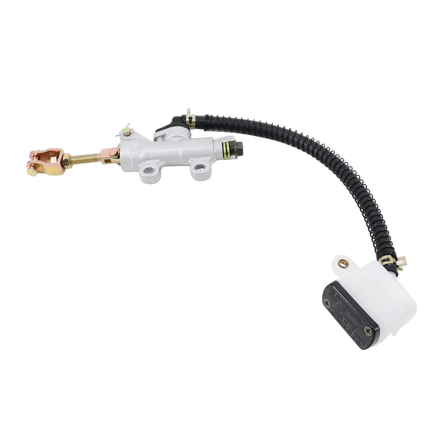 Rear Foot Brake Master Cylinder with Reservoir For: Xpro X24 / Xpro Roadster 250 / Vitacci GTX 250 / Vitacci Titan 250 / Vitacci XMT 250 / Venom Superbike / Venom X22r Max / Boom Bd250 / Italica Krypto
