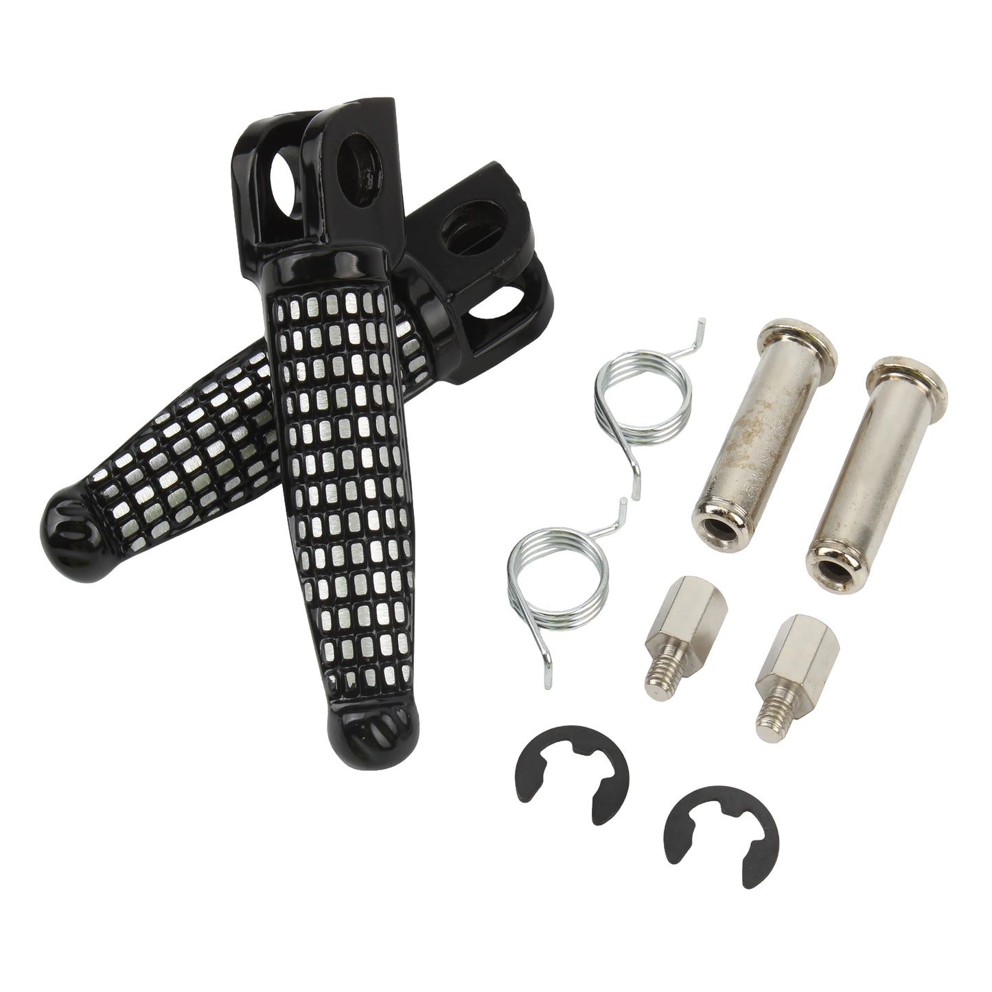 Front Footrest Foot Pegs For: Xpro X24 / Xpro Roadster 250 / Vitacci GTX 250 / Venom Superbike / Venom X22r Max / Boom Bd250 / Italica Krypto