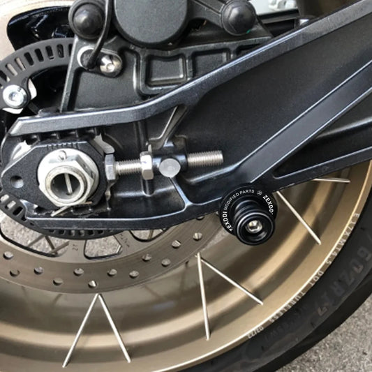 Swingarm Spools Sliders For: Xpro X24 / Xpro Roadster 250 / Vitacci GTX 250 / Vitacci Titan 250 / Vitacci XMT 250 / Venom Superbike / Venom X22r Max / Boom Bd250 / Italica Krypto