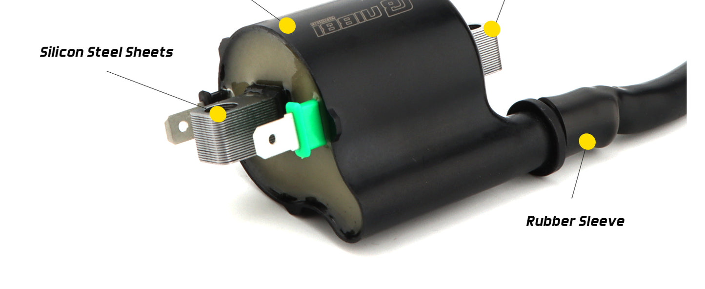 Nibbi Ignition Coil For: Xpro X24 / Xpro Roadster 250 / Vitacci GTX 250 / Vitacci Titan 250 / Vitacci XMT 250 / Venom Superbike / Venom X22r Max / Boom Bd250 / Italica Krypto