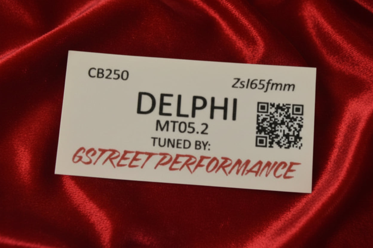 Mail In ECU Flashing Service Gstreet Performance Tune